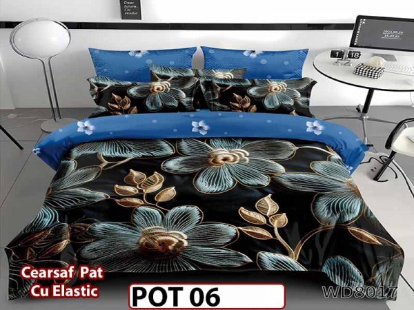 Lenjerie din Finet 5D cu Elastic 4 Piese - POT06