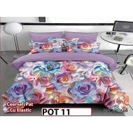 Lenjerie din Finet 5D cu Elastic 4 Piese - POT11