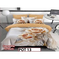 Lenjerie din Finet 5D cu Elastic 4 Piese - POT13