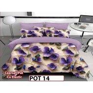 Lenjerie din Finet 5D cu Elastic 4 Piese - POT14