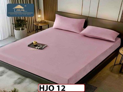 Husa de Pat din Catifea + 2 Fete de Perne - Saltea 180x200 - Pat 2 Persoane - HJO12