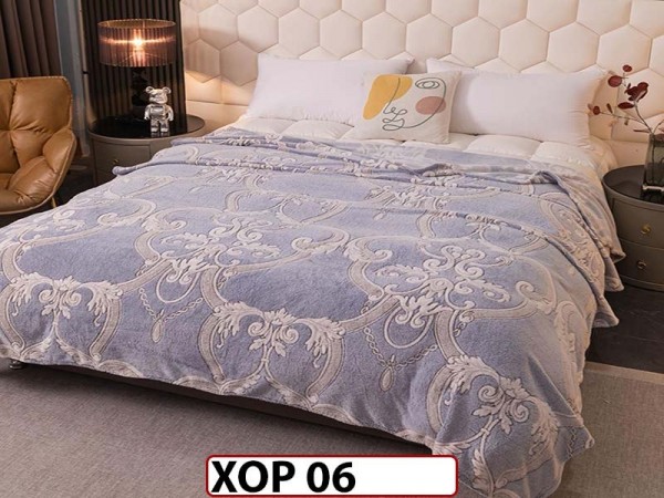 Patura Pufoasa Cocolino pentru pat dublu - XOP06 Patura Pufoasa Cocolino pentru pat dublu - XOP06