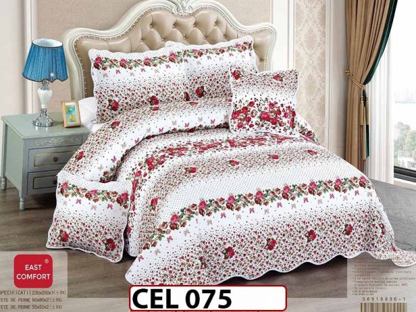 Cuvertura cu 5 piese din BUMBAC 100% - CEL075 Cuvertura cu 5 piese din BUMBAC 100% - CEL075