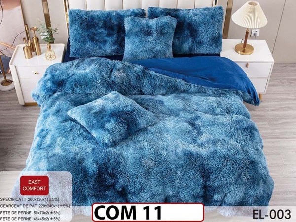 Lenjerie Cocolino Fluffy Pufoasa cu 6 piese - COM11 Lenjerie Cocolino Fluffy Pufoasa cu 6 piese - COM11