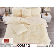 Lenjerie Cocolino Fluffy Pufoasa  cu 6 piese - COM12