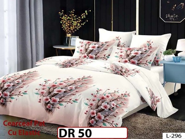 Lenjerie din Finet 4 piese cu elastic - DR50 Lenjerie din Finet 4 piese cu elastic - DR50