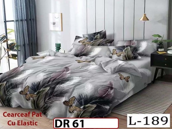 Lenjerie din Finet 4 piese cu elastic  - DR61