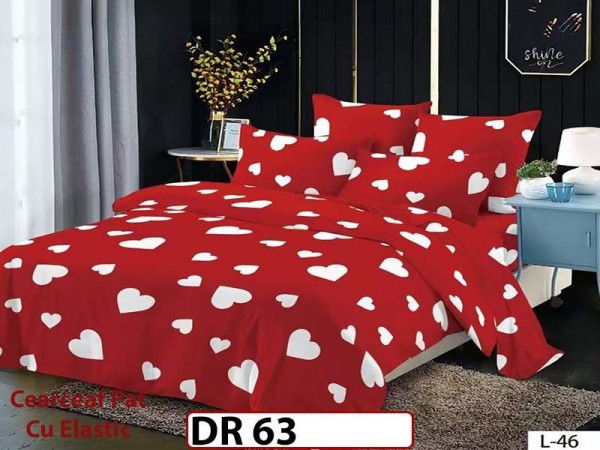 Lenjerie din Finet 4 piese cu elastic  - DR63