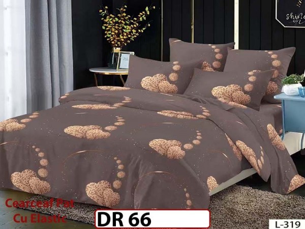 Lenjerie din Finet 4 piese cu elastic - DR66 Lenjerie din Finet 4 piese cu elastic - DR66