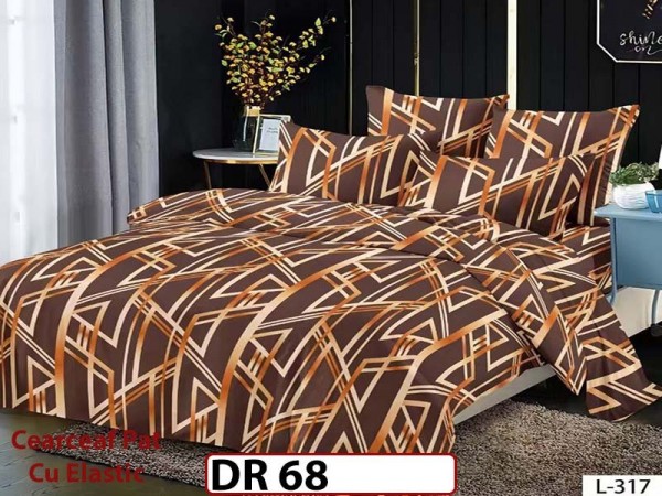 Lenjerie din Finet 4 piese cu elastic - DR68 Lenjerie din Finet 4 piese cu elastic - DR68