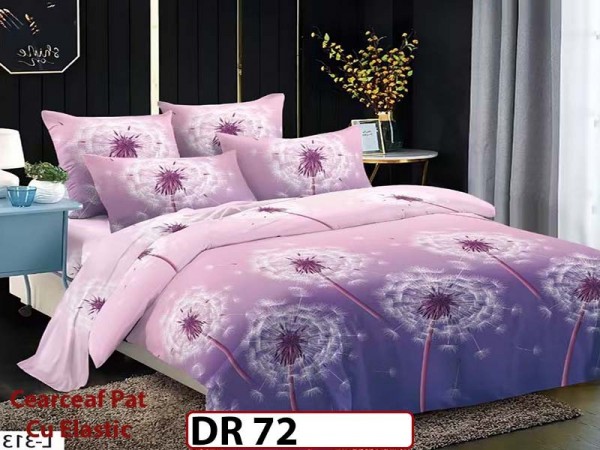 Lenjerie din Finet 4 piese cu elastic - DR72 Lenjerie din Finet 4 piese cu elastic - DR72