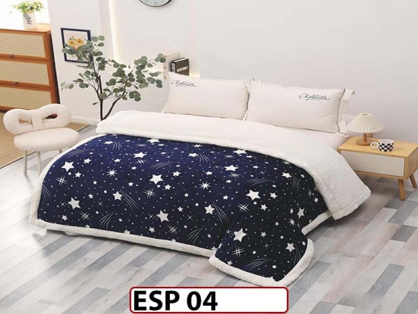 Patura Pufoasa Cocolino cu Blanita pentru pat dublu ESP 04 Patura Pufoasa Cocolino cu Blanita pentru pat dublu ESP 04