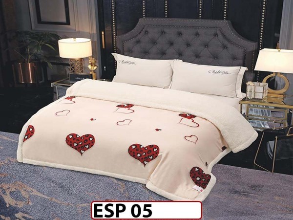 Patura Pufoasa Cocolino cu Blanita pentru pat dublu ESP 05 Patura Pufoasa Cocolino cu Blanita pentru pat dublu ESP 05