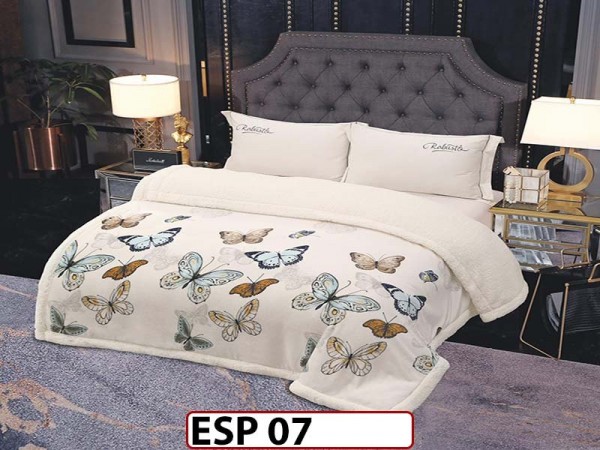 Patura Pufoasa Cocolino cu Blanita pentru pat dublu ESP 07 Patura Pufoasa Cocolino cu Blanita pentru pat dublu ESP 07