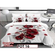 Lenjerie din Finet 5D cu Elastic 4 Piese - POT16