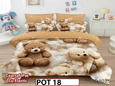 Lenjerie din Finet 5D cu Elastic 4 Piese - POT18