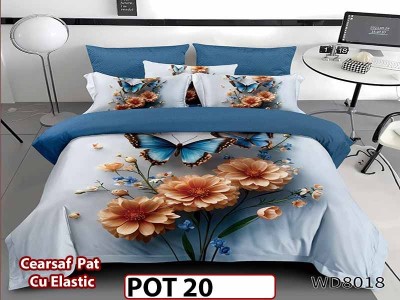 Lenjerie din Finet 5D cu Elastic 4 Piese - POT20