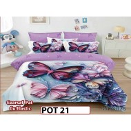 Lenjerie din Finet 5D cu Elastic 4 Piese - POT21