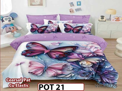 Lenjerie din Finet 5D cu Elastic 4 Piese - POT21