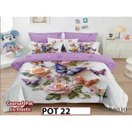 Lenjerie din Finet 5D cu Elastic 4 Piese - POT22