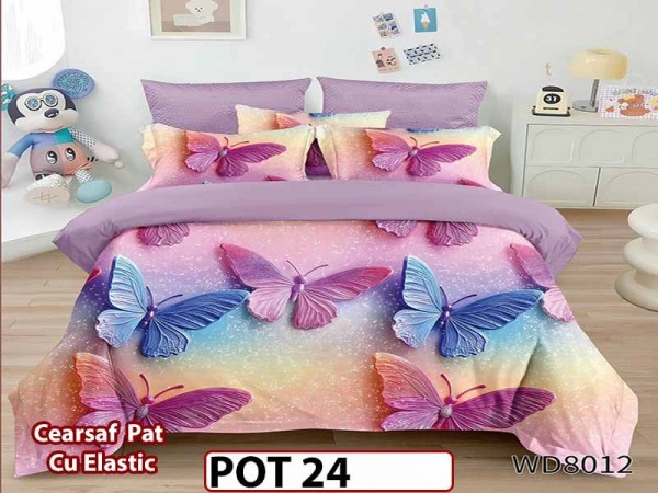 Lenjerie din Finet 5D cu Elastic 4 Piese - POT24