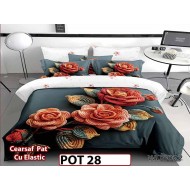 Lenjerie din Finet 5D cu Elastic 4 Piese - POT28