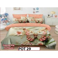 Lenjerie din Finet 5D cu Elastic 4 Piese - POT29