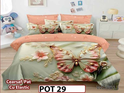 Lenjerie din Finet 5D cu Elastic 4 Piese - POT29