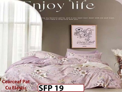 Lenjerie din Finet Superior 6 piese cu elastic  - SFP 19 Lenjerie din Finet Superior 6 piese cu elastic  - SFP 19