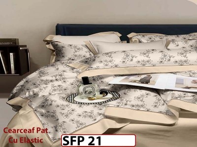 Lenjerie din Finet Superior 6 piese cu elastic  - SFP 21