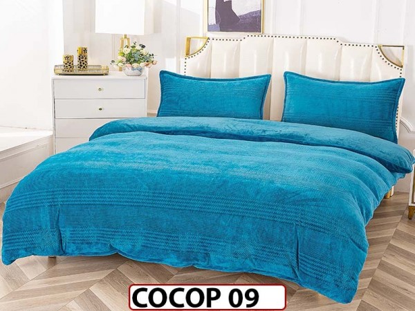 Lenjerie De Pat Cocolino de 2 Persoane cu 4 piese - COCOP 09 Lenjerie De Pat Cocolino de 2 Persoane cu 4 piese - COCOP 09