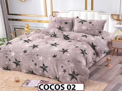 Lenjerie De Pat Cocolino de 2 Persoane cu 4 piese - COCOS 02 Lenjerie De Pat Cocolino de 2 Persoane cu 4 piese - COCOS 02