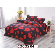 Lenjerie De Pat Cocolino de 2 Persoane cu 4 piese - COCOS 04
