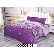 Lenjerie De Pat Cocolino de 2 Persoane cu 4 piese - COCOS 08