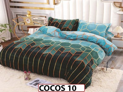 Lenjerie De Pat Cocolino de 2 Persoane cu 4 piese - COCOS 10 Lenjerie De Pat Cocolino de 2 Persoane cu 4 piese - COCOS 10