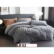 Lenjerie  din Blanita artificiala Tip Iepure din 4 piese - LB 02