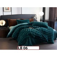 Lenjerie  din Blanita artificiala Tip Iepure din 4 piese - LB 06