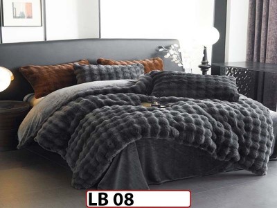 Lenjerie  din Blanita artificiala Tip Iepure din 4 piese - LB 08