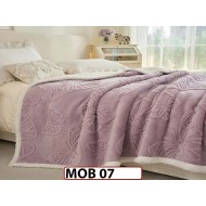 Patura Pufoasa Cocolino cu Blanita pentru pat dublu MOB 07