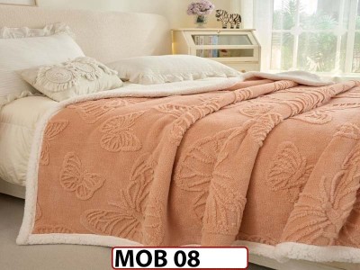 Patura Pufoasa Cocolino cu Blanita pentru pat dublu MOB 08