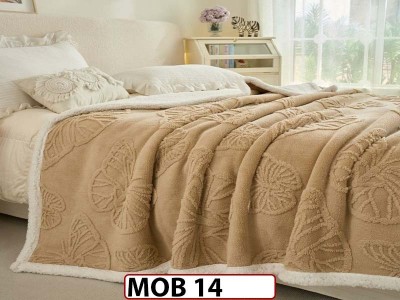 Patura Pufoasa Cocolino cu Blanita pentru pat dublu MOB 14