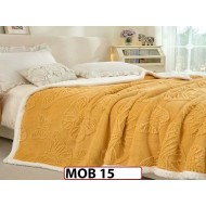 Patura Pufoasa Cocolino cu Blanita pentru pat dublu MOB 15