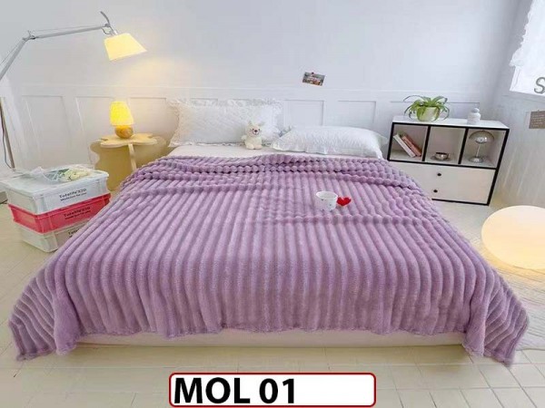Patura Pufoasa Cocolino pentru pat dublu - MOL 01 Patura Pufoasa Cocolino pentru pat dublu - MOL 01