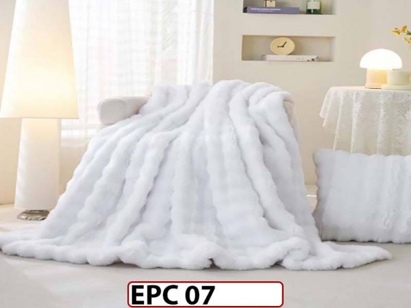 Patura Pufoasa din Blanita Artificiala Tip Iepure cu Fermoar- EPC07 Patura Pufoasa din Blanita Artificiala Tip Iepure cu Fermoar- EPC07