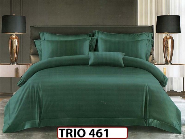 Lenjerie din damasc finetat 6 piese - TRIO461 Lenjerie din damasc finetat 6 piese - TRIO461