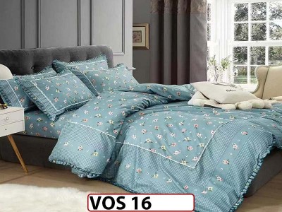Lenjerie DELUXE din Bumbac Finetat cu volanase - VOS 16 Lenjerie DELUXE din Bumbac Finetat cu volanase - VOS 16