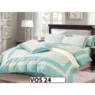 Lenjerie DELUXE din Bumbac Finetat cu volanase - VOS 24