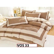 Lenjerie DELUXE din Bumbac Finetat cu volanase - VOS 33