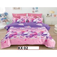 Lenjerie din finet 4 piese 1 Persoana - KX 02