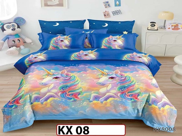 Lenjerie din finet 4 piese 1 Persoana - KX 08 Lenjerie din finet 4 piese 1 Persoana - KX 08